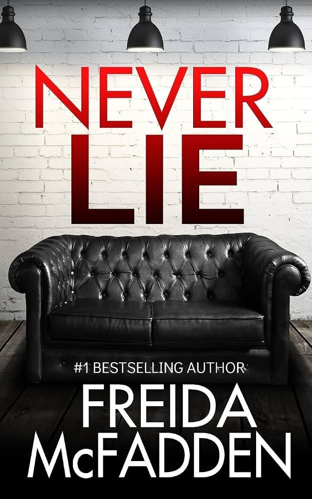Portada de libro Never lie